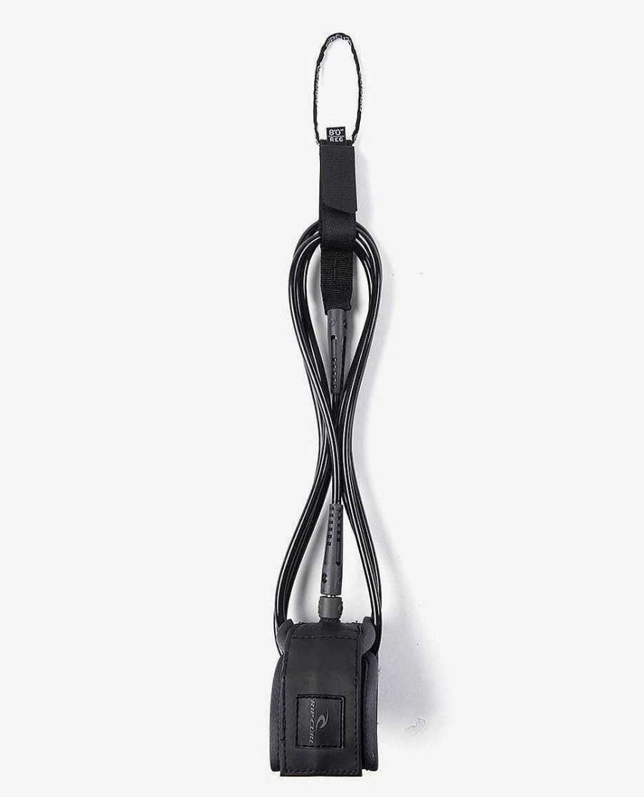 Men Rip Curl Surf Hardware | 8'0 Reg Surfboard Leash Surf Grip Black