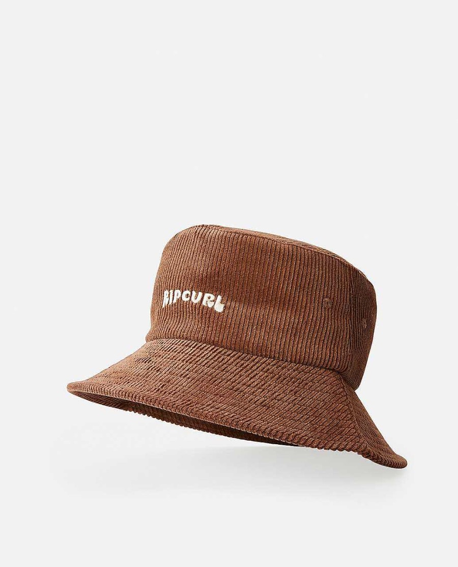 Women Rip Curl Hats & Beanies | Cord Surf Bucket Hat