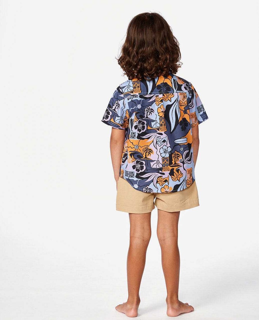 Boys Rip Curl Tops & Tees | Static Youth Shirt - Boys (1-8 Years) Multico