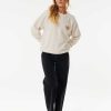 Women Rip Curl Hoodies & Fleece | Mystic Drop Shoulder Crew