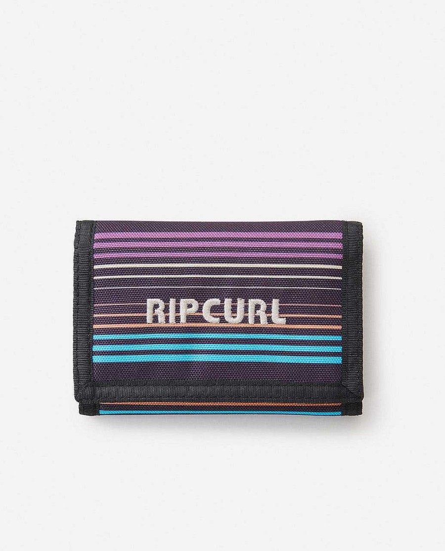 Men Rip Curl Wallets | Surf Revival Surf Wallet Black