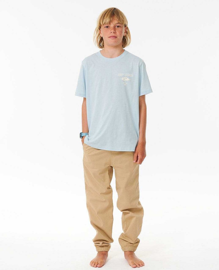 Boys Rip Curl Tops & Tees | Fadeout Icon Tee - Boys (8-16 Years)