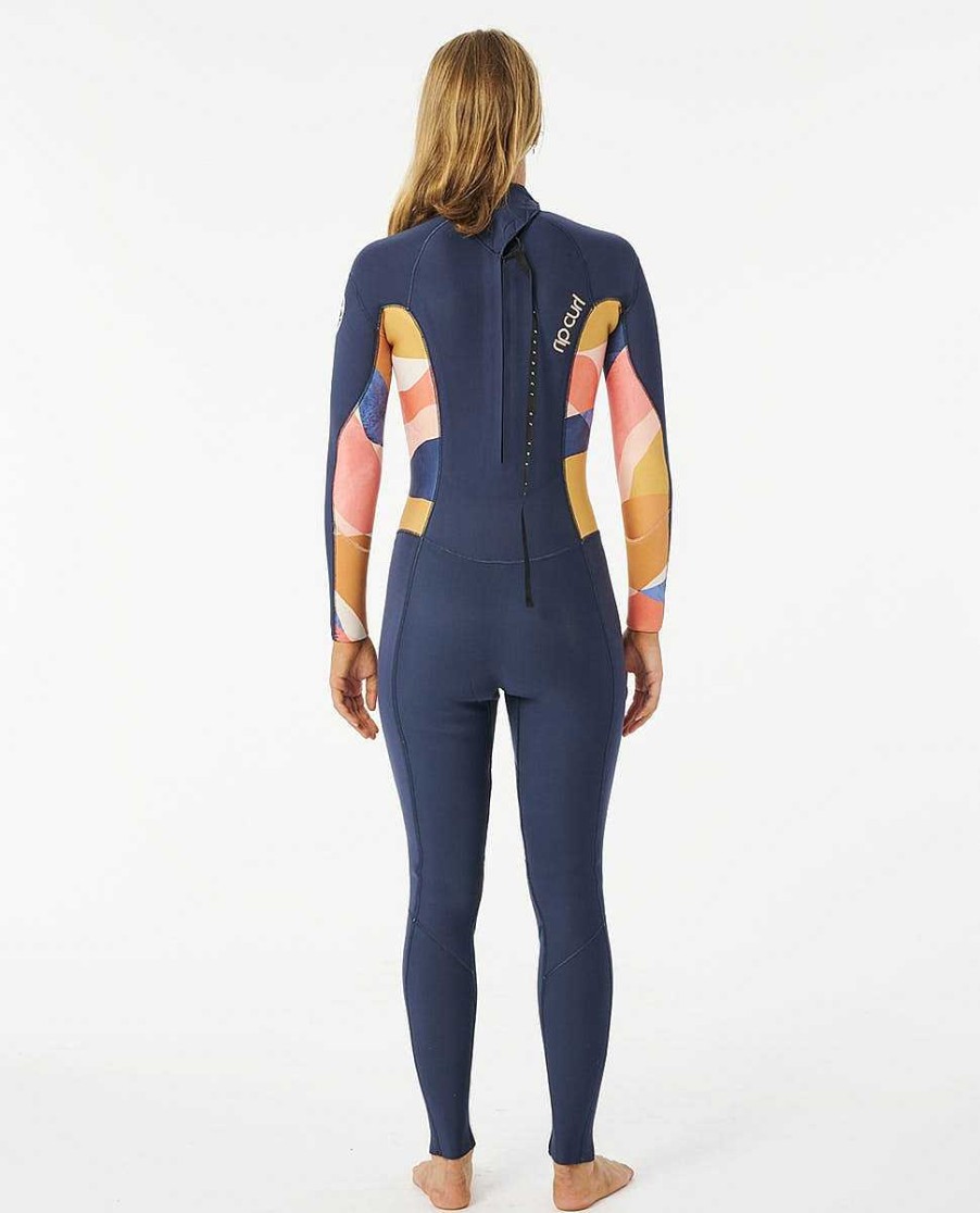 Women Rip Curl Fullsuits | Women'S Dawn Patrol 4/3 Back Zip Wetsuit