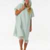 Women Rip Curl Towels | Stonewash Hooded Towel