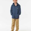 Boys Rip Curl Hoodies & Fleece | Lost Island Zip Through Fleece - Boys (8-16 Years) Vintage Navy