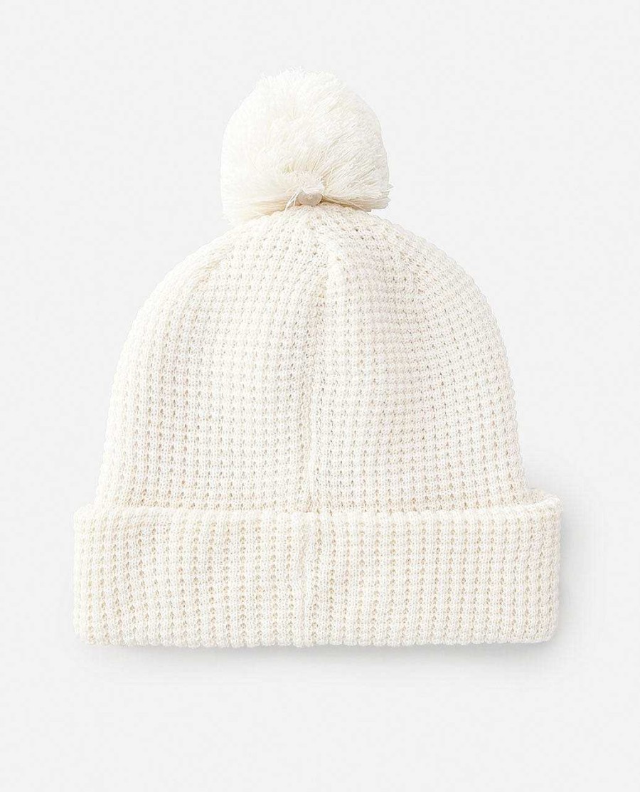 Women Rip Curl Hats & Beanies | Anoeta Regular Pom Pom Beanie