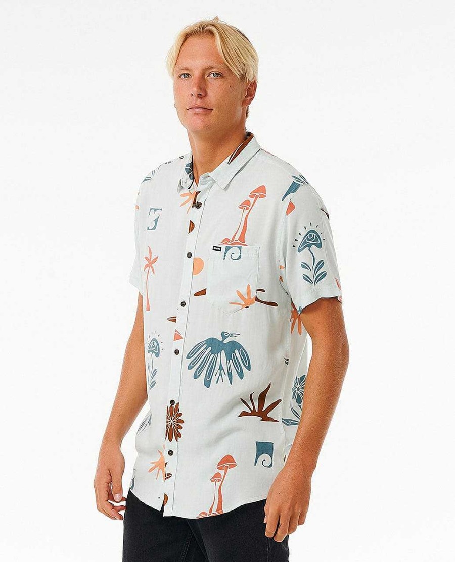 Men Rip Curl Shirts & Flannels | Party Pack Short Sleeve Shirt