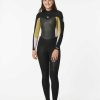 Women Rip Curl Fullsuits | Women'S Omega 4/3 Back Zip Fullsuit Wetsuit