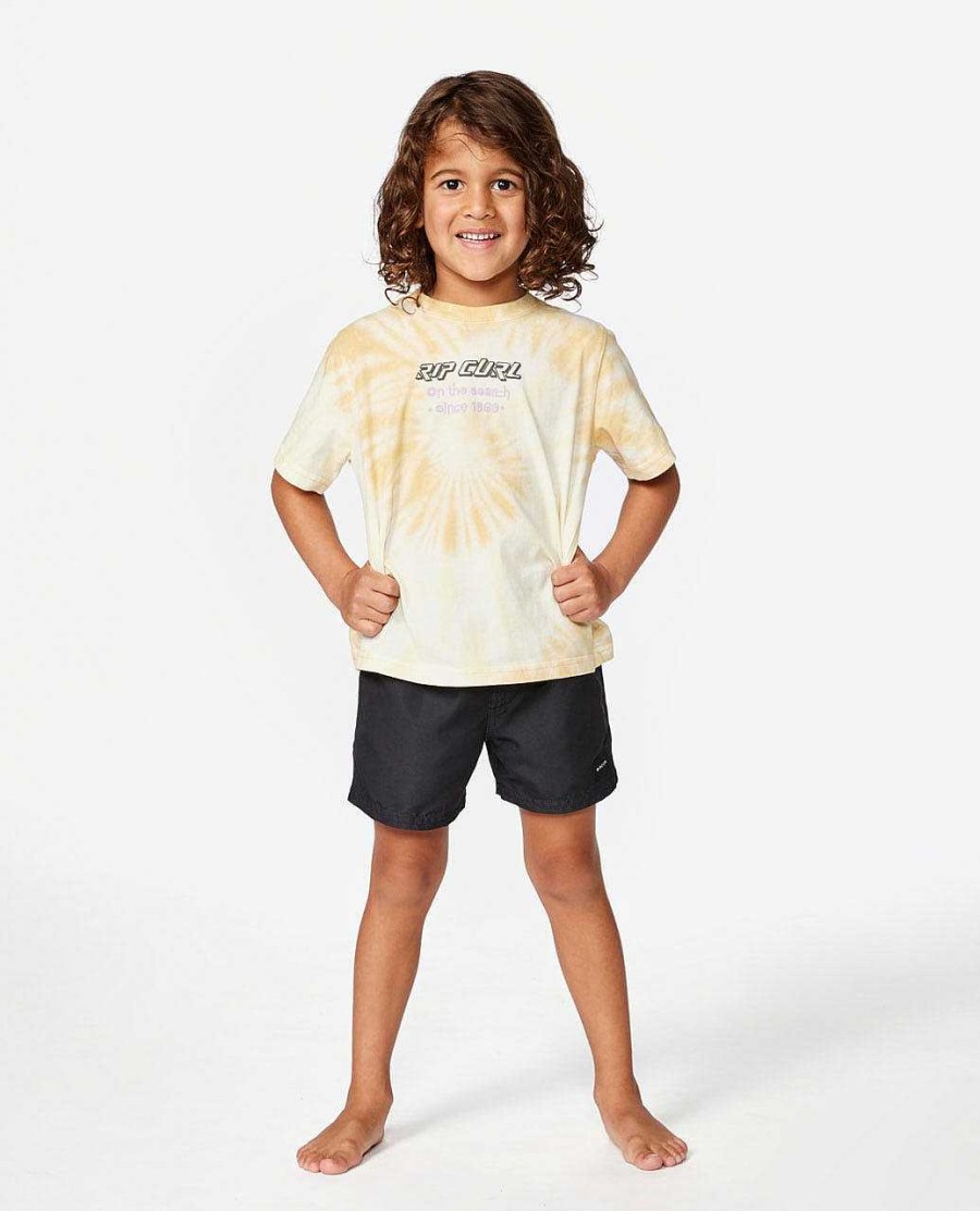 Boys Rip Curl Tops & Tees | Static Youth Slogan Tee - Boys (1-8 Years)