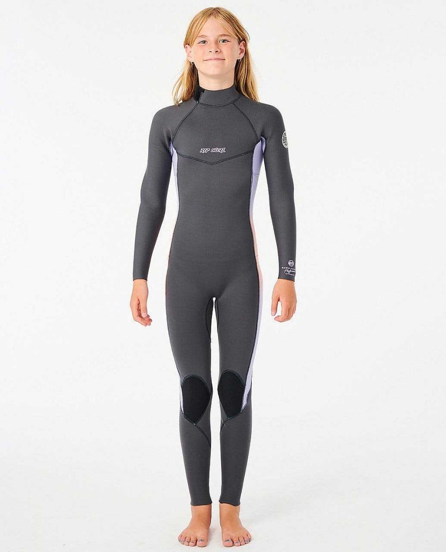 Kids Rip Curl Fullsuits | Junior Dawn Patrol 3/2 Back Zip Wetsuit Steamer