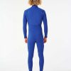 Men Rip Curl Fullsuits | E6 E-Bomb 3/2 Back Zip Wetsuit Black