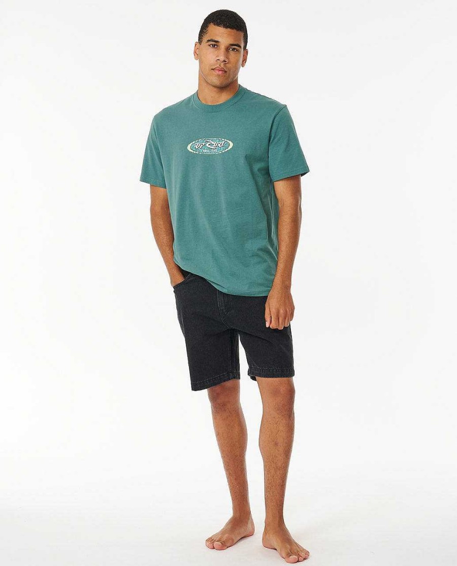 Men Rip Curl Tees & Tanks | Fader Oval Tee