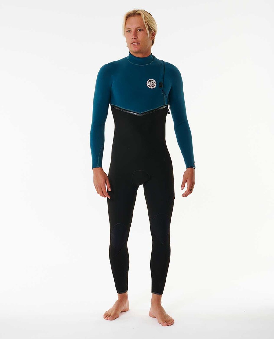 Men Rip Curl Fullsuits | E7 E-Bomb 3/2 Zip Free Fullsuit Wetsuit