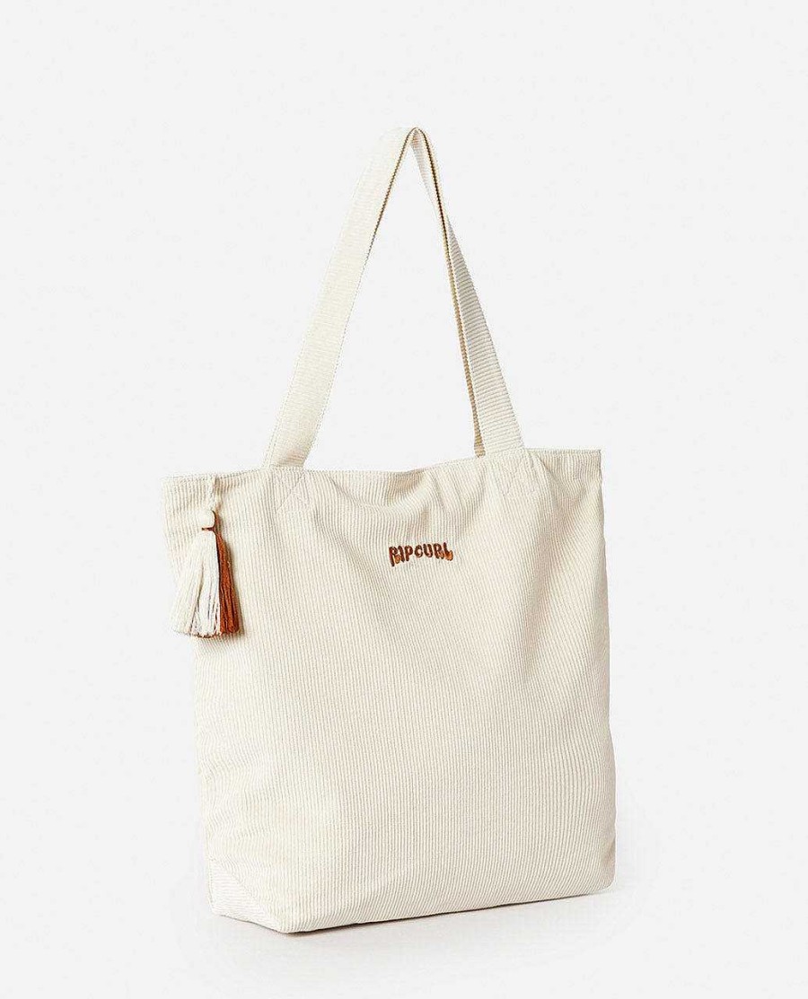 Women Rip Curl Luggage & Travel | Nomad 67L Tote Bag Off White