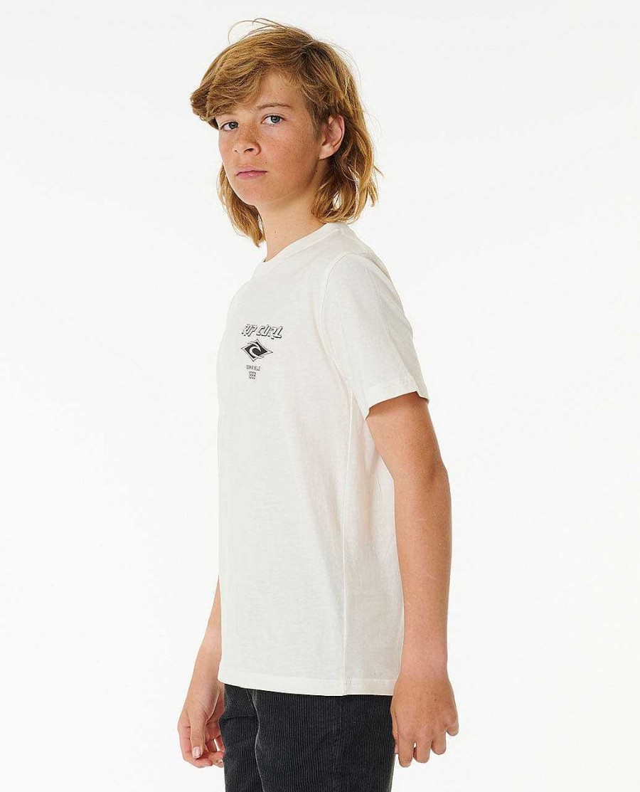 Boys Rip Curl Tops & Tees | Fadeout Icon Tee - Boys (8-16 Years)