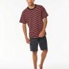 Men Rip Curl Tees & Tanks | Archive Highway Stripe Tee