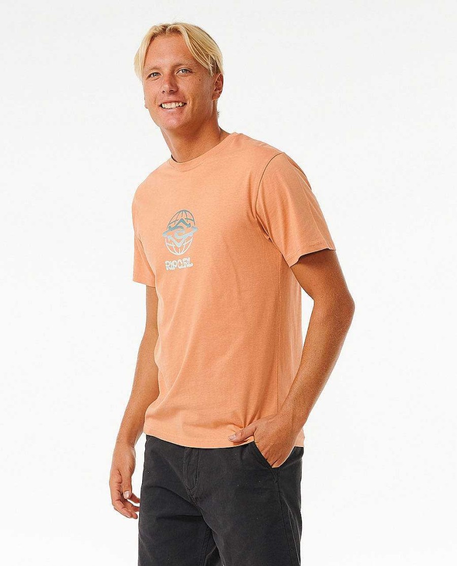 Men Rip Curl Tees & Tanks | Saltwater Culture Globe Tee