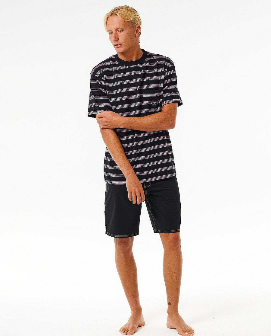 Men Rip Curl Tees & Tanks | Quality Surf Products Stripe Tee