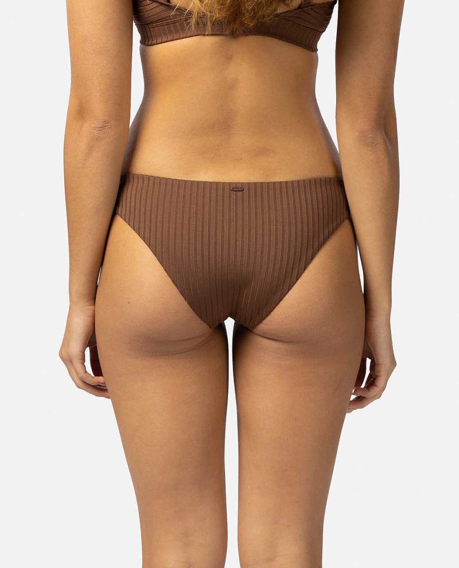 Women Rip Curl Bikini Bottoms | Premium Surf Cheeky Coverage Bikini Bottoms