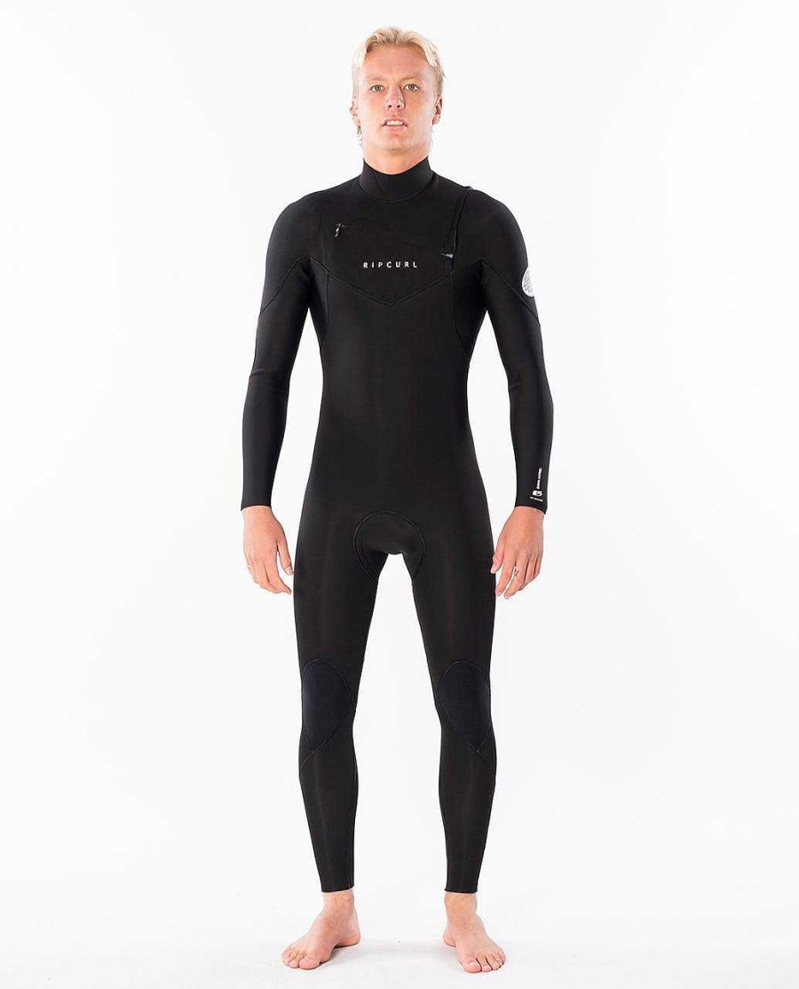 Men Rip Curl Fullsuits | Dawn Patrol 3/2 Chest Zip Wetsuit