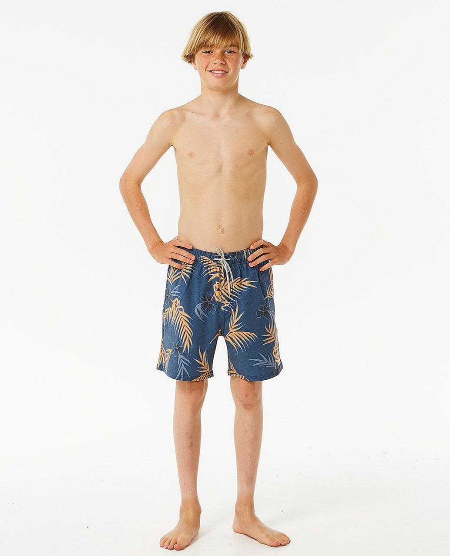 Boys Rip Curl Boardshorts | Surf Revival Floral Volley Boardshort - Boys (8-16 Years)