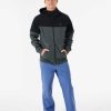 Men Rip Curl Hoodies & Fleece | Viral Anti-Series Zip Through Hooded Fleece