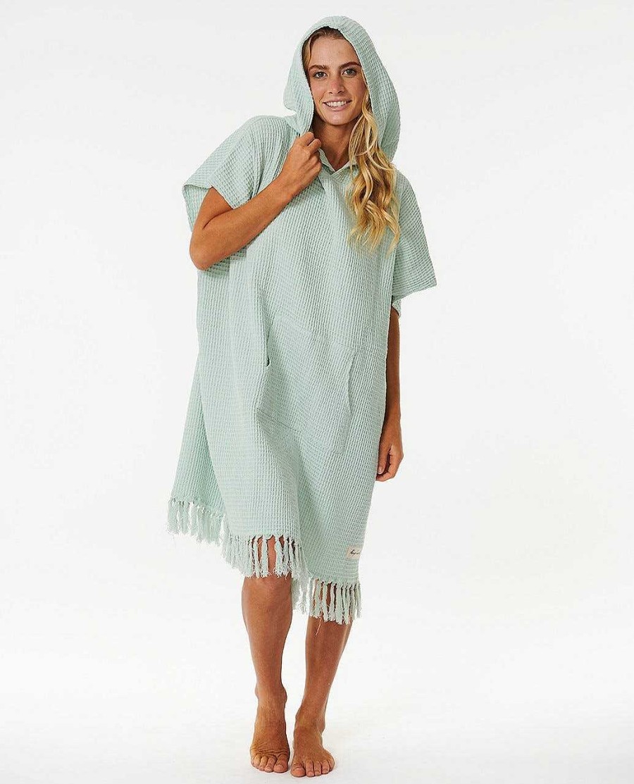 Women Rip Curl Towels | Stonewash Hooded Towel