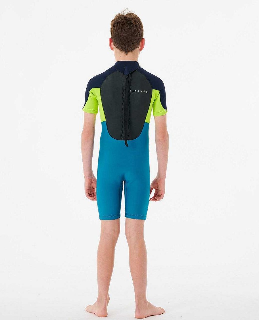 Kids Rip Curl Springsuits | Juniors Omega Back Zip Springsuit Wetsuit