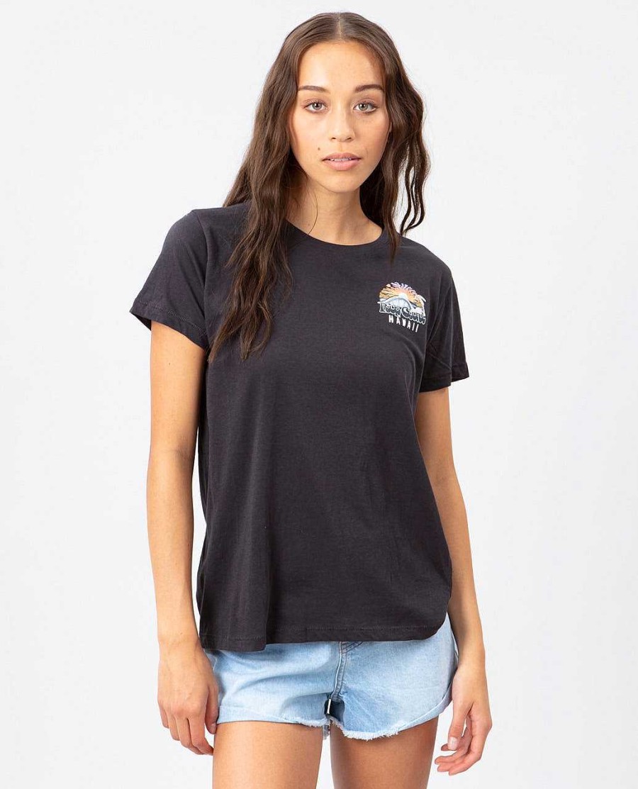 Women Rip Curl Tees & Tanks | Breaking Waves Standard Tee