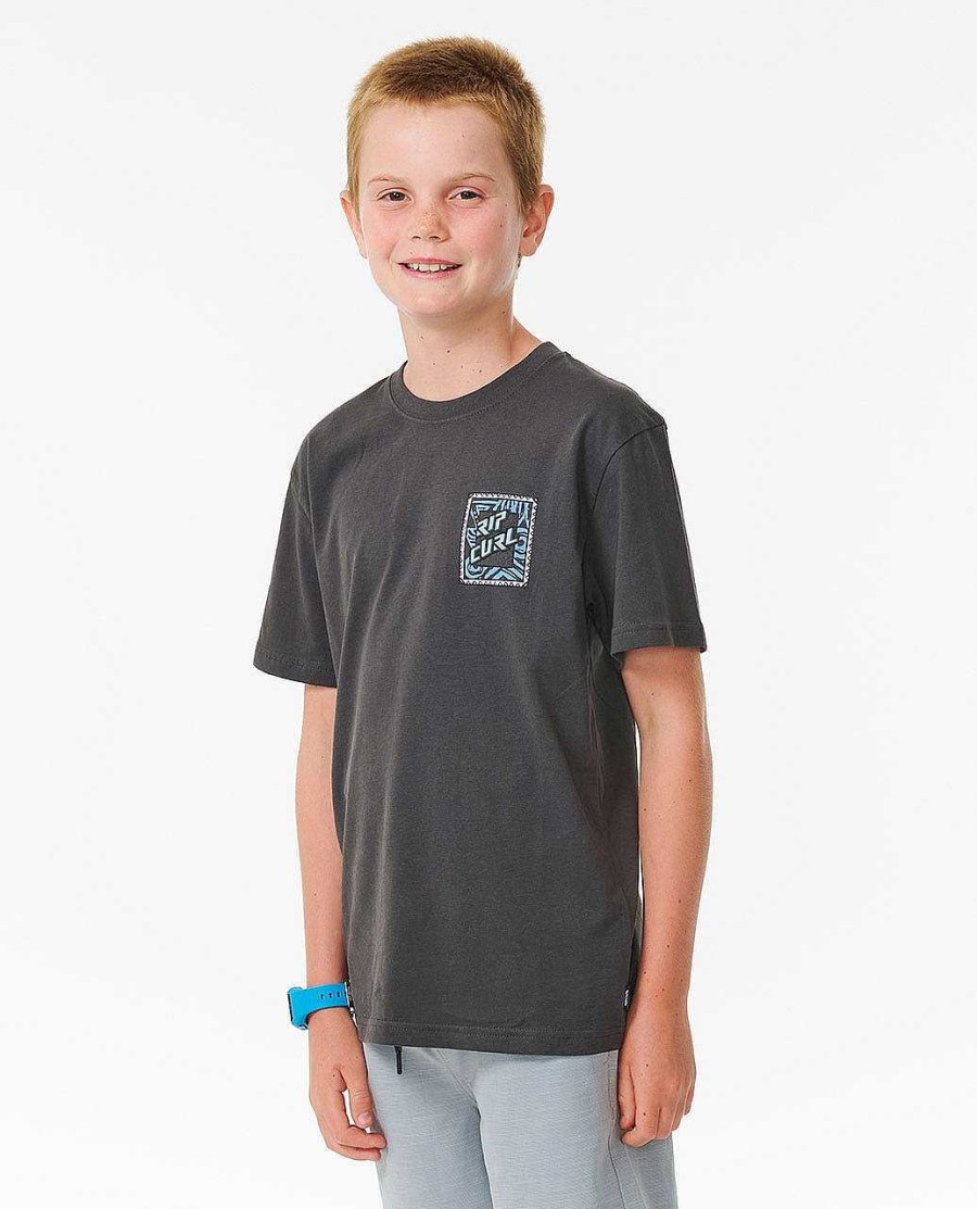 Boys Rip Curl Tops & Tees | Shred Rock Logo Tee - Boys (8-16 Years)