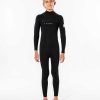 Kids Rip Curl Fullsuits | Junior Dawn Patrol 4/3 Chest Zip Wetsuit