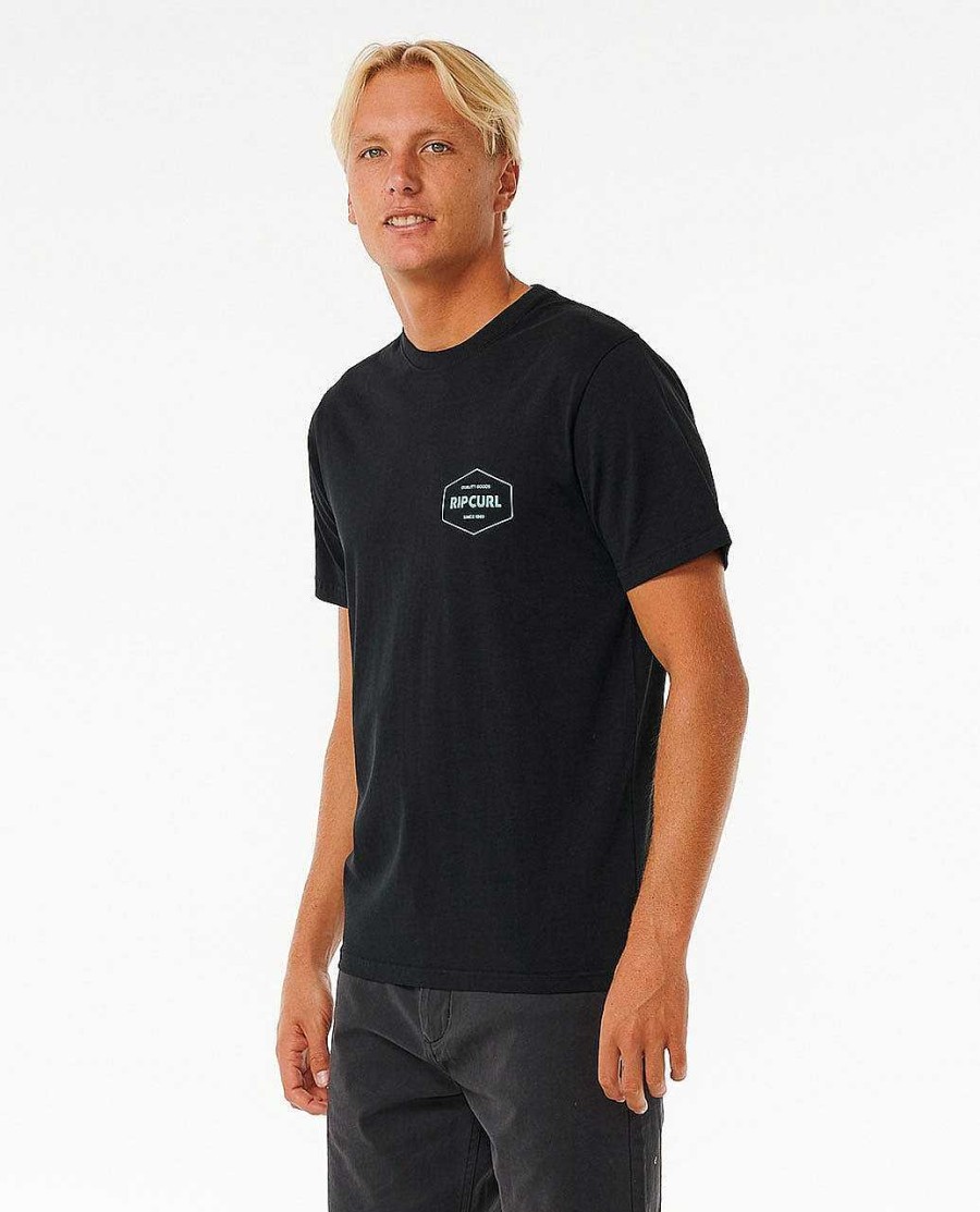 Men Rip Curl Tees & Tanks | Stapler Tee