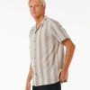 Men Rip Curl Shirts & Flannels | Check Mate Short Sleeve Shirt