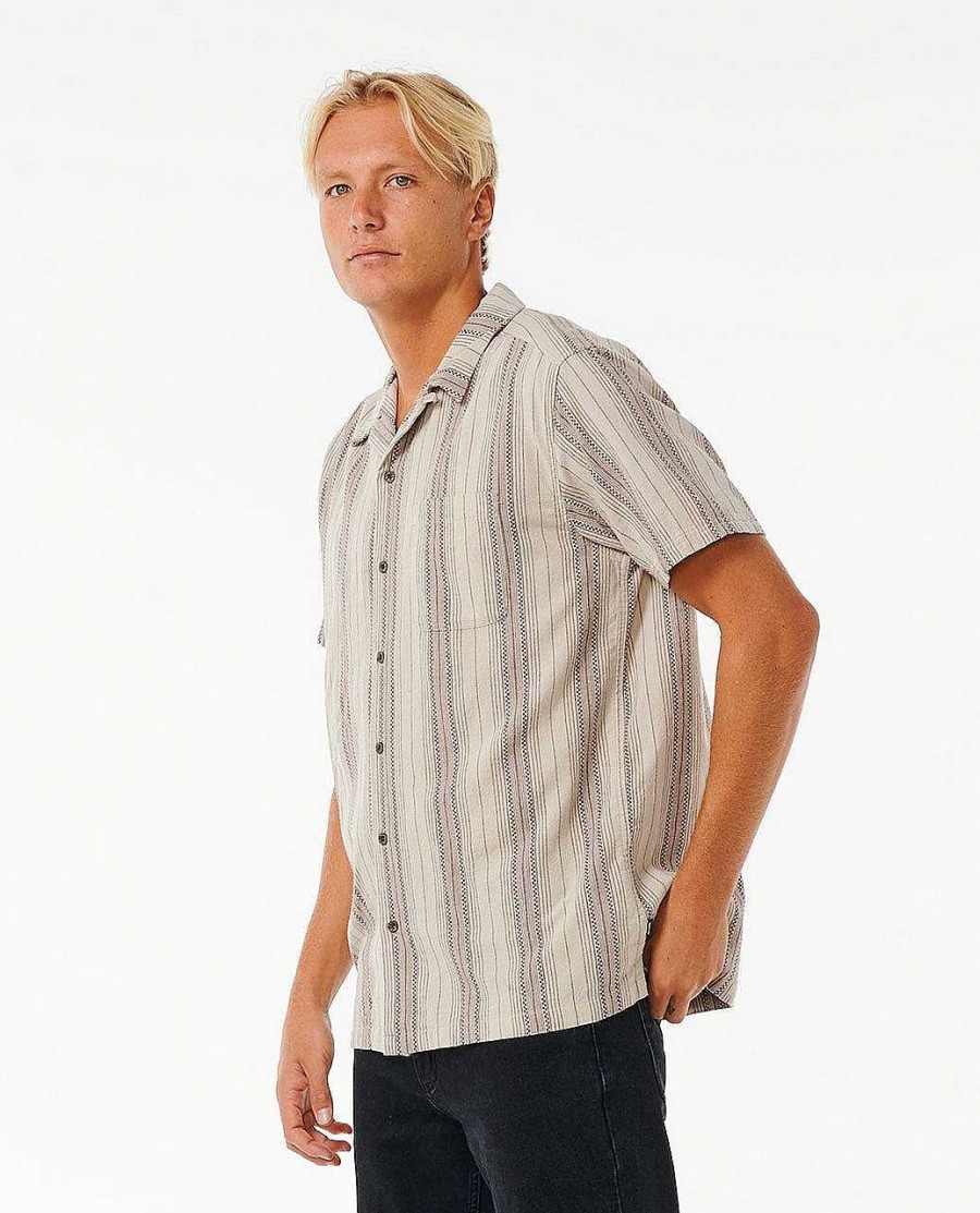 Men Rip Curl Shirts & Flannels | Check Mate Short Sleeve Shirt