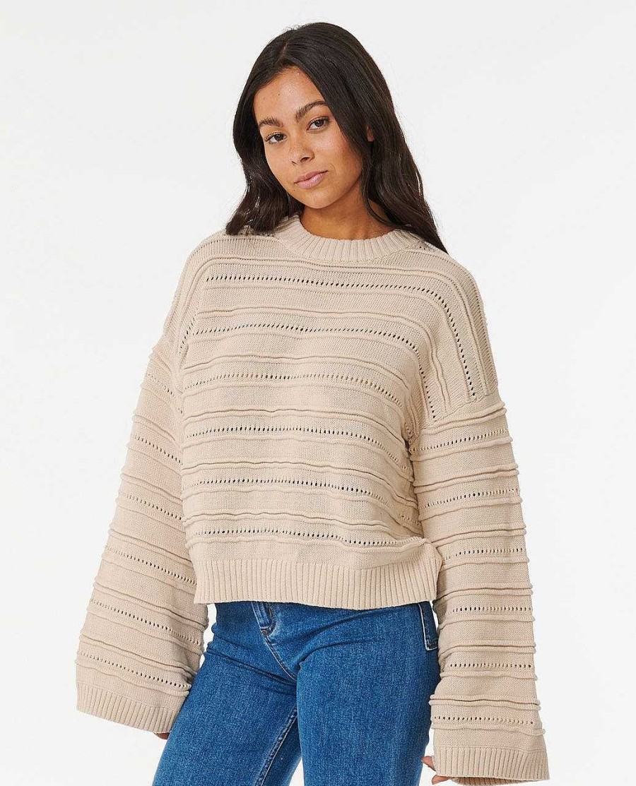 Women Rip Curl Sweaters | Pacific Dreams Sweater Cream