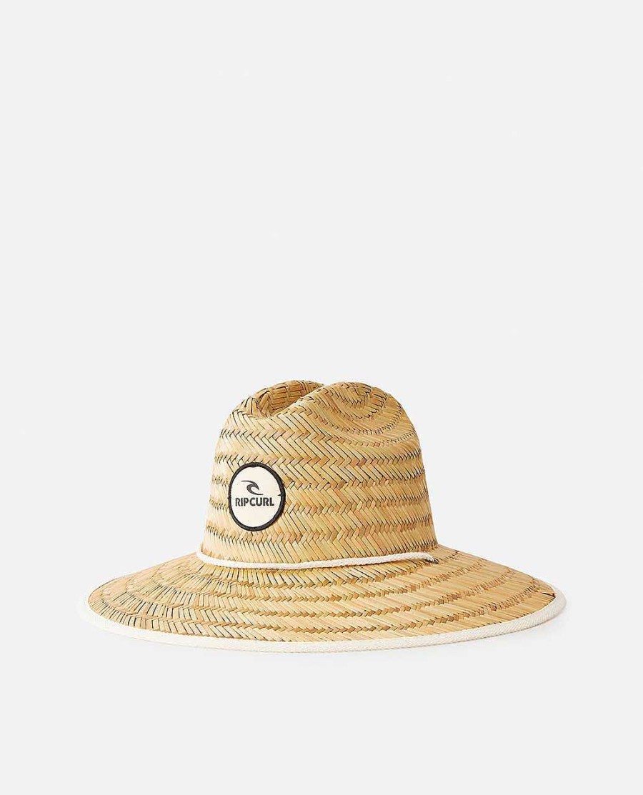 Women Rip Curl Hats & Beanies | Classic Surf Straw Sun Hat Natural