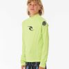 Kids Rip Curl Rash Guards & Vest | Brand Wave Uv Long Sleeve Rash Vest - Boys (8-16 Years)