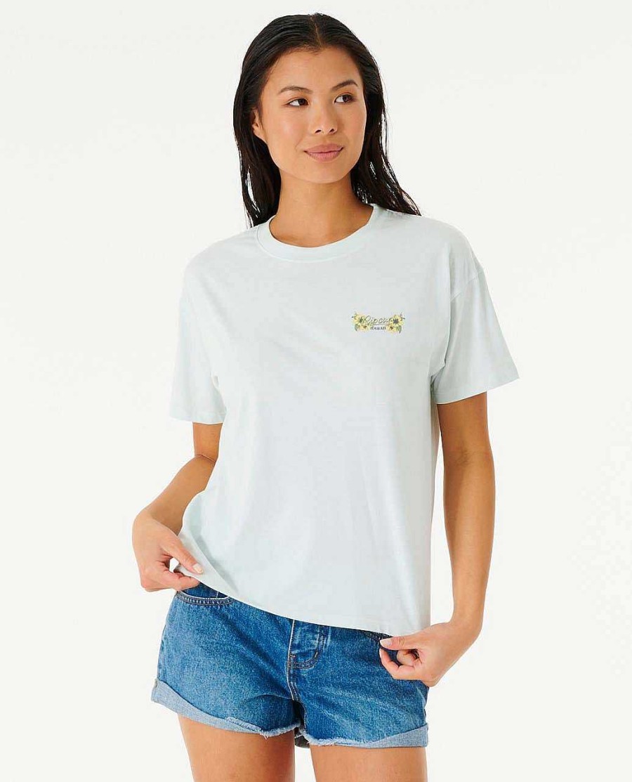 Women Rip Curl Tees & Tanks | Hula Surfer Relaxed Tee