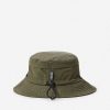 Men Rip Curl Hats & Beanies | Searchers Tech Mid Brim Hat Olive