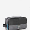 Men Rip Curl Luggage & Travel | Groom Icons Of Surf Toiletry Bag Grey