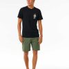 Men Rip Curl Shorts | Boardwalk Buckled Cargo Volley Short