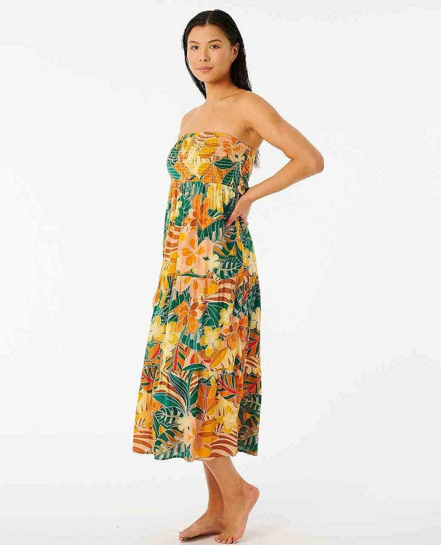 Women Rip Curl Dresses & Rompers | Brazilian Soul Midi Dress Multico