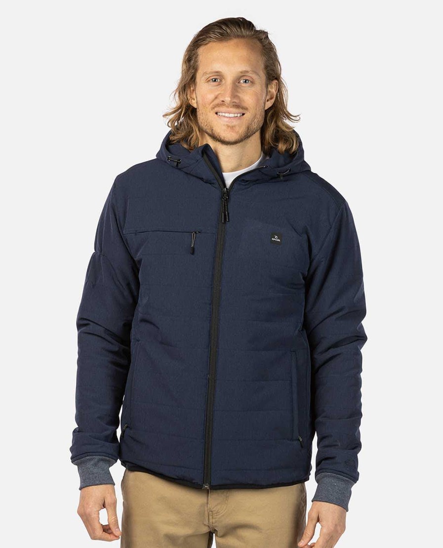 Men Rip Curl Jackets | Elite 2.0 Anti-Series Jacket