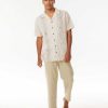 Men Rip Curl Shirts & Flannels | Mod Tropics Vert Short Sleeve Shirt