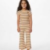 Girls Rip Curl Tops & Tees | Crystal Stripe Short Sleeve Tee - Girls (1-8 Years) Peach