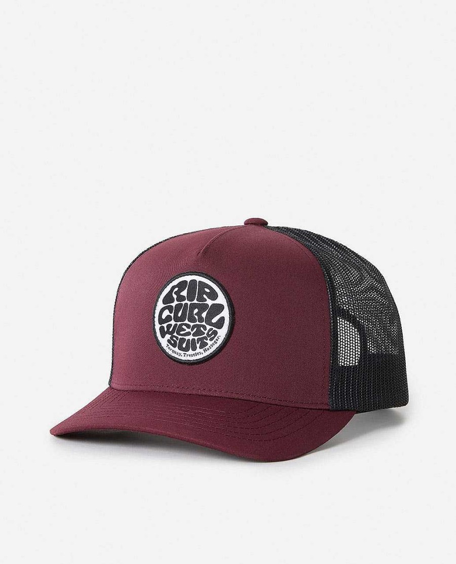 Men Rip Curl Hats & Beanies | Wetsuit Icon Trucker Cap