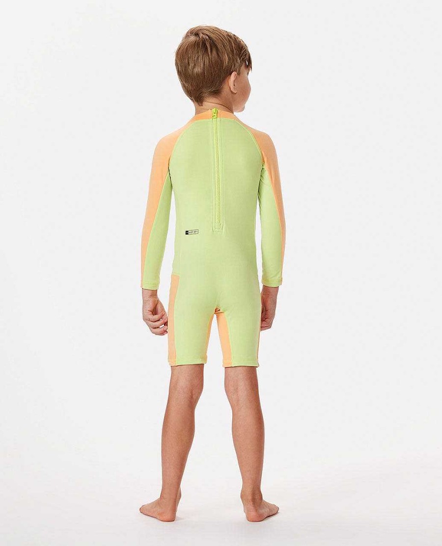 Kids Rip Curl Rash Guards & Vest | Icons Uv Brushed Long Sleeve Spring Rash Vest - Boys (1-8 Years)