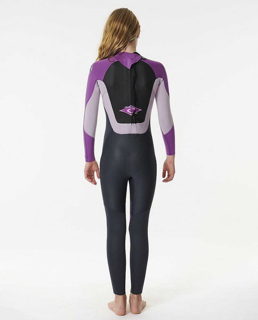 Kids Rip Curl Fullsuits | Kids Omega 4/3 Back Zip Wetsuit Steamer