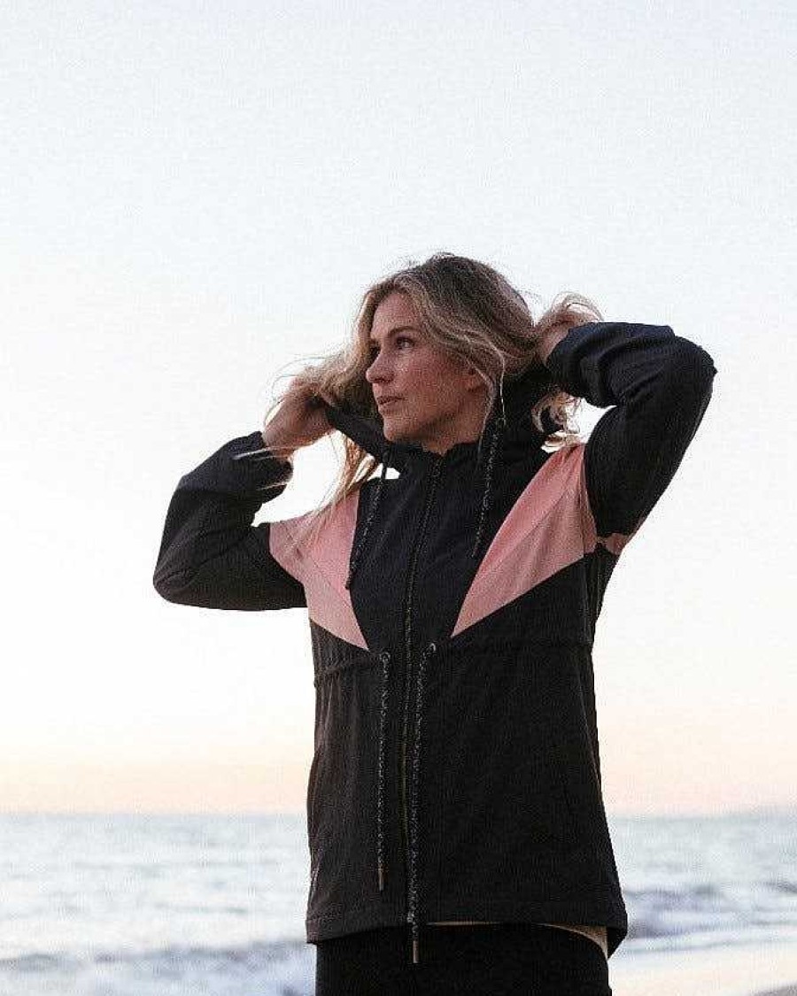 Women Rip Curl Jackets | Wave Shapers Jacket Black