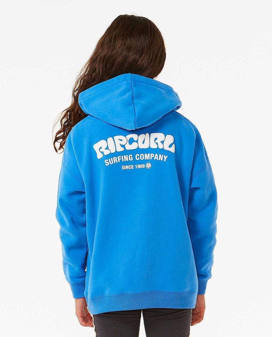 Girls Rip Curl Hoodies & Jumpers | Surf Puff Heritage Hood (8-14 Years)